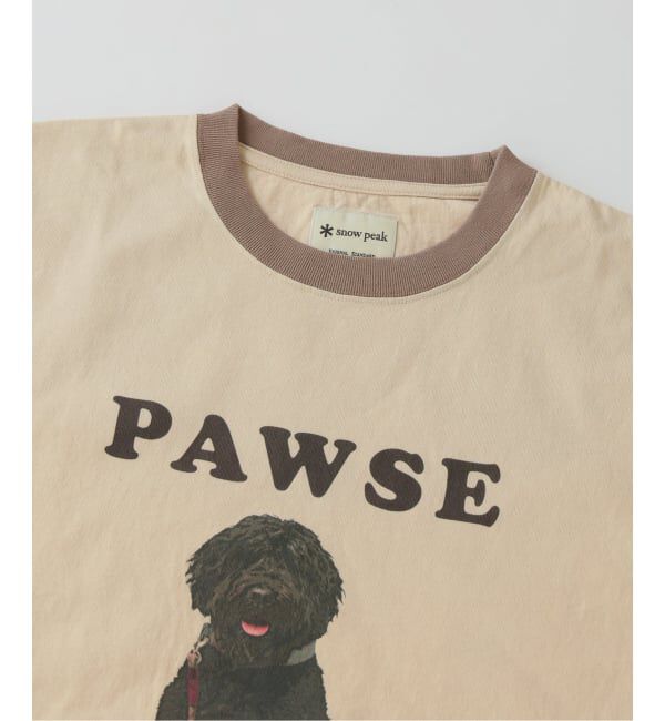 JOURNAL STANDARD「《予約》snow peak / スノーピーク 別注 ラスティング ドッグ リンガー Tシャツ」|Tシャツ・カットソー|