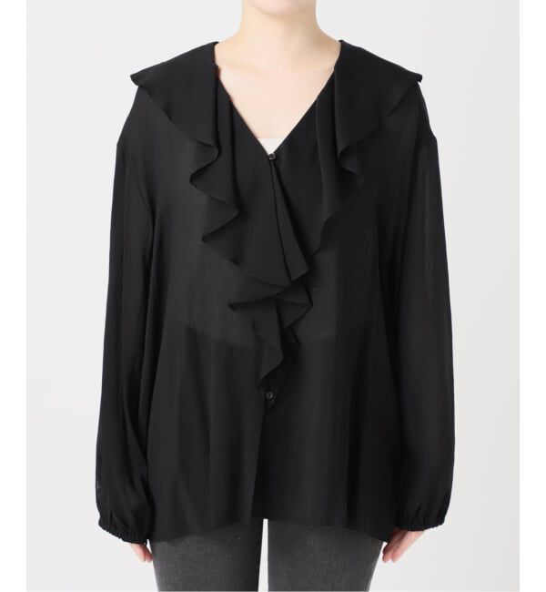 JOURNAL STANDARD relume「ラッフルロングスリーブブラウス」|シャツ・ブラウス|