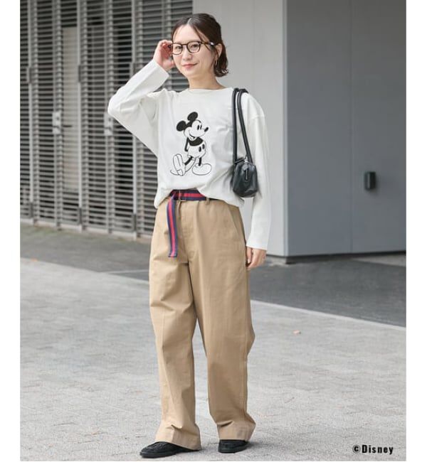 JOURNAL STANDARD「《追加2》MICKEY / FOOTBALL T」|Tシャツ・カットソー|