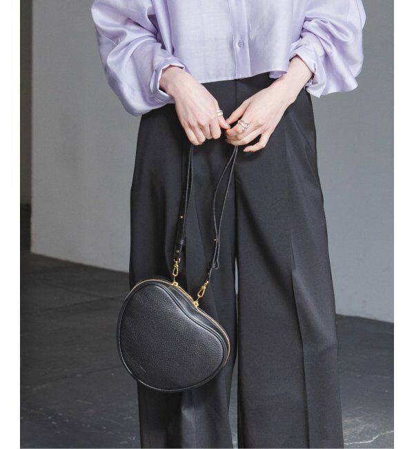 NOBLE「ch!iii/チー Leather Heart Shoulder」|ショルダー・メッセンジャー|