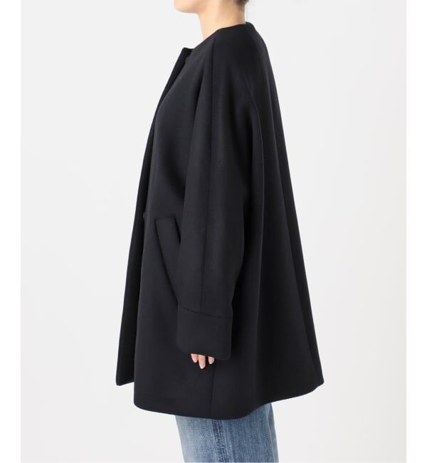 Spick and Span「TICCA / ティッカ ノーカラーテントコート」|ノーカラーコート|