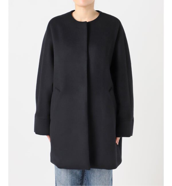 Spick and Span「TICCA / ティッカ ノーカラーテントコート」|ノーカラーコート|