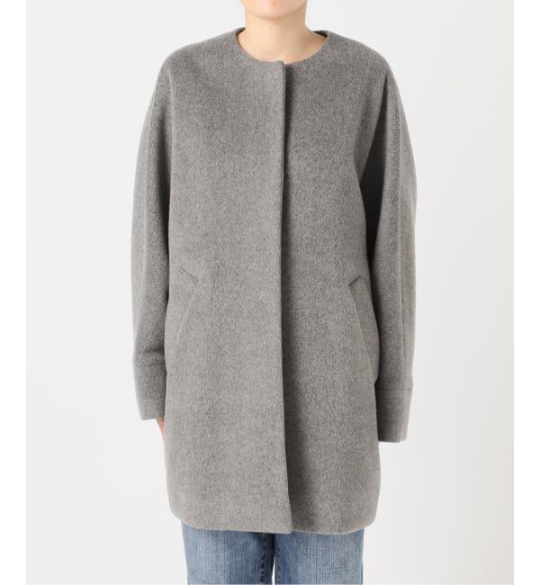 Spick and Span「TICCA / ティッカ ノーカラーテントコート」|ノーカラーコート|