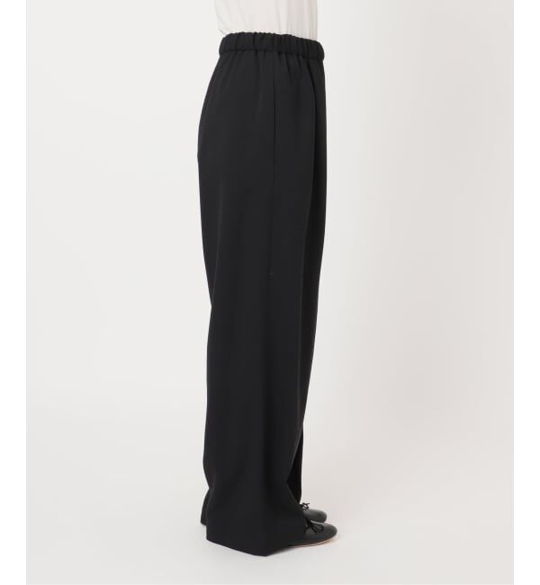 FRAMeWORK「≪手洗い可≫TWギャバリラックスパンツ」|スラックス|