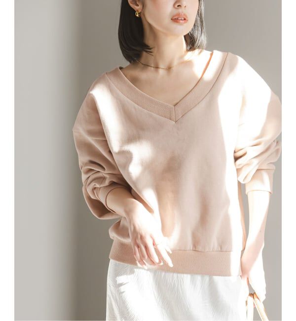 NOBLE「Vネックオーバースウェット」|スウェット・ジャージ|