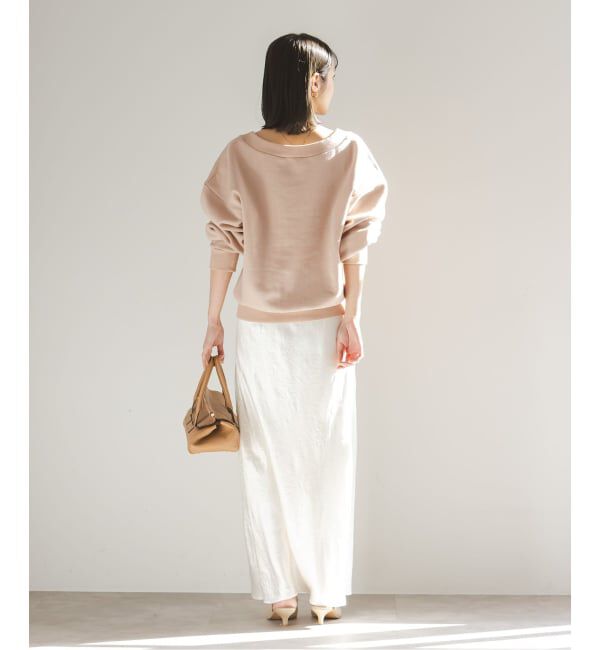 NOBLE「Vネックオーバースウェット」|スウェット・ジャージ|