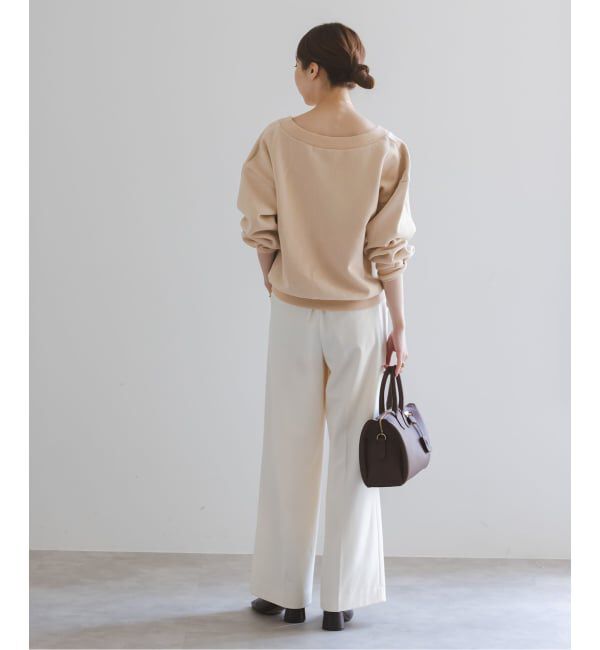 NOBLE「Vネックオーバースウェット」|スウェット・ジャージ|