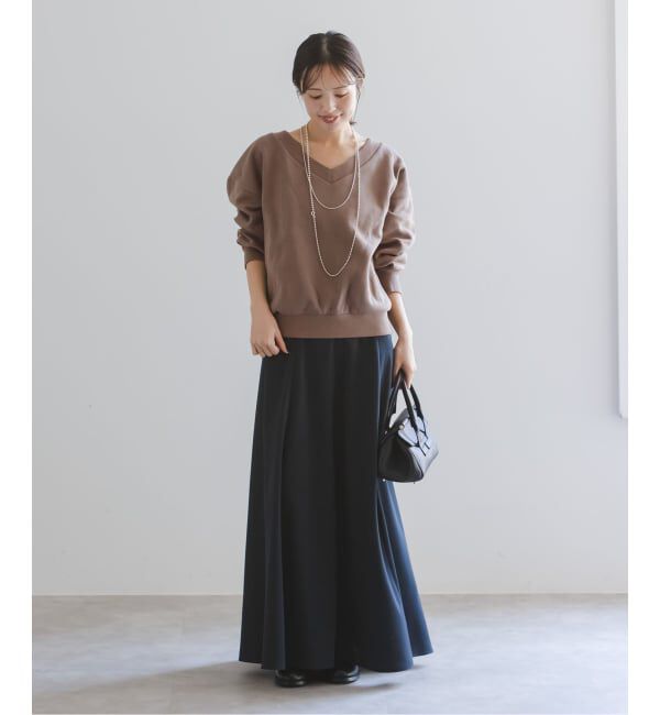 NOBLE「Vネックオーバースウェット」|スウェット・ジャージ|