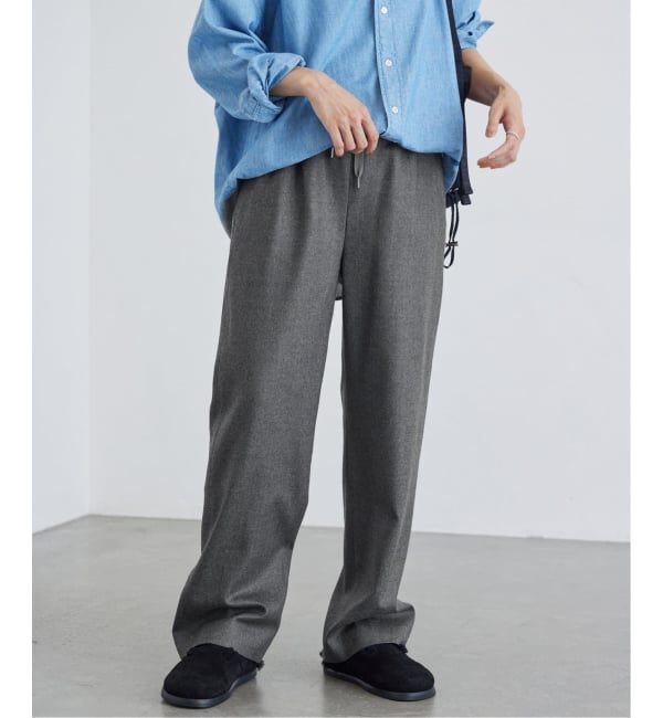 FRAMeWORK「≪手洗い可 / 追加≫ウォッシャブルサキソニーイージーパンツ 2」|その他|グレーA