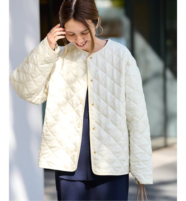 FRAMeWORK「2WAYキルティングショートブルゾン」|その他|ナチュラル