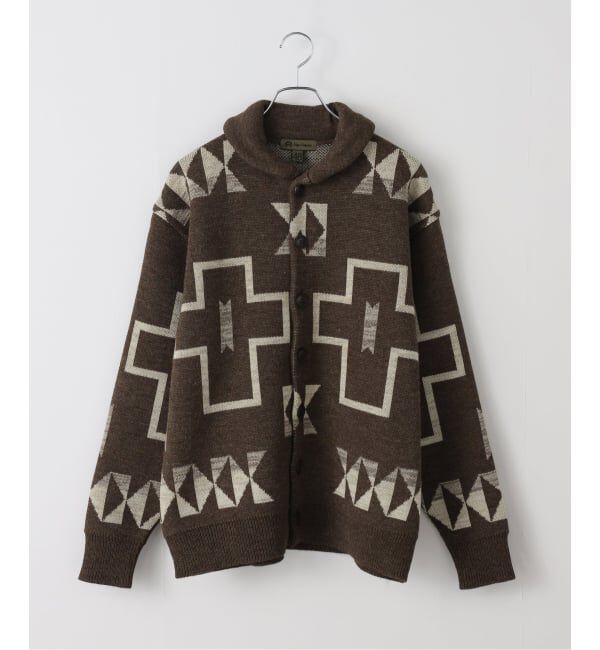 FRAMeWORK「NIGEL CABOURN/ナイジェルケーボン TRIBAL CARDIGAN」|カーディガン|ブラウン
