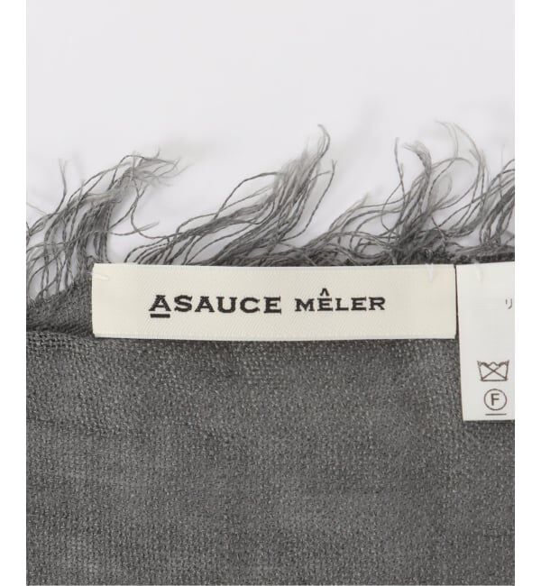 FRAMeWORK「ASAUCE MELER/アソースメレ フランダースサンリネンガーゼSTLIII 110」|ストール|