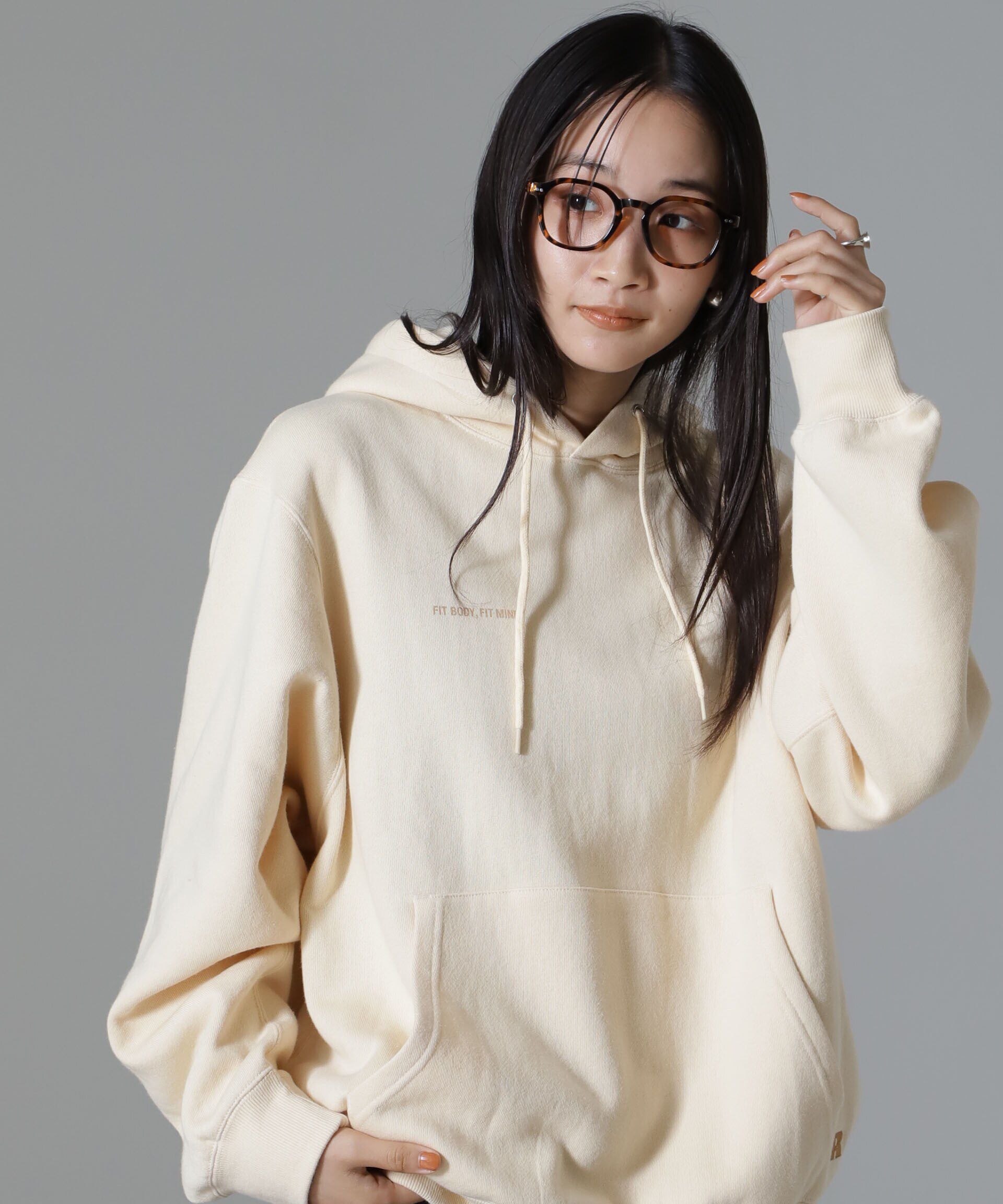 nano･universe「RUSSELL ATHLETIC/別注 CVC Sweat Hoodie」|Tシャツ・カットソー|