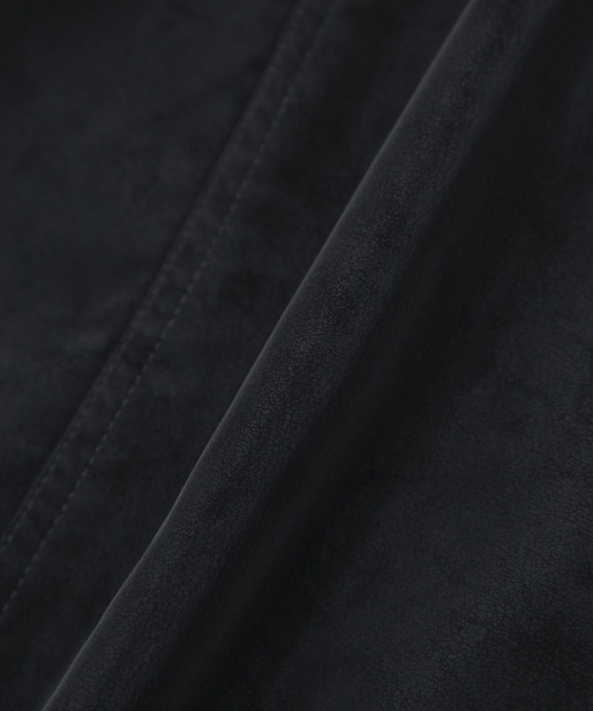 nano･universe「ピーチフェイクレザーボリュームスカート(セットアップ可)」|スカート|