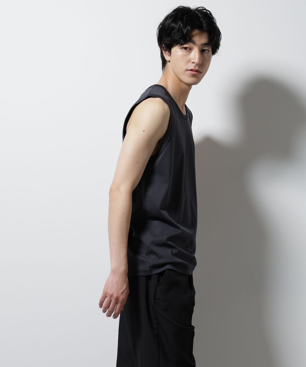 nano･universe「シルケットスムースノースリブプルオーバー」|Tシャツ・カットソー|