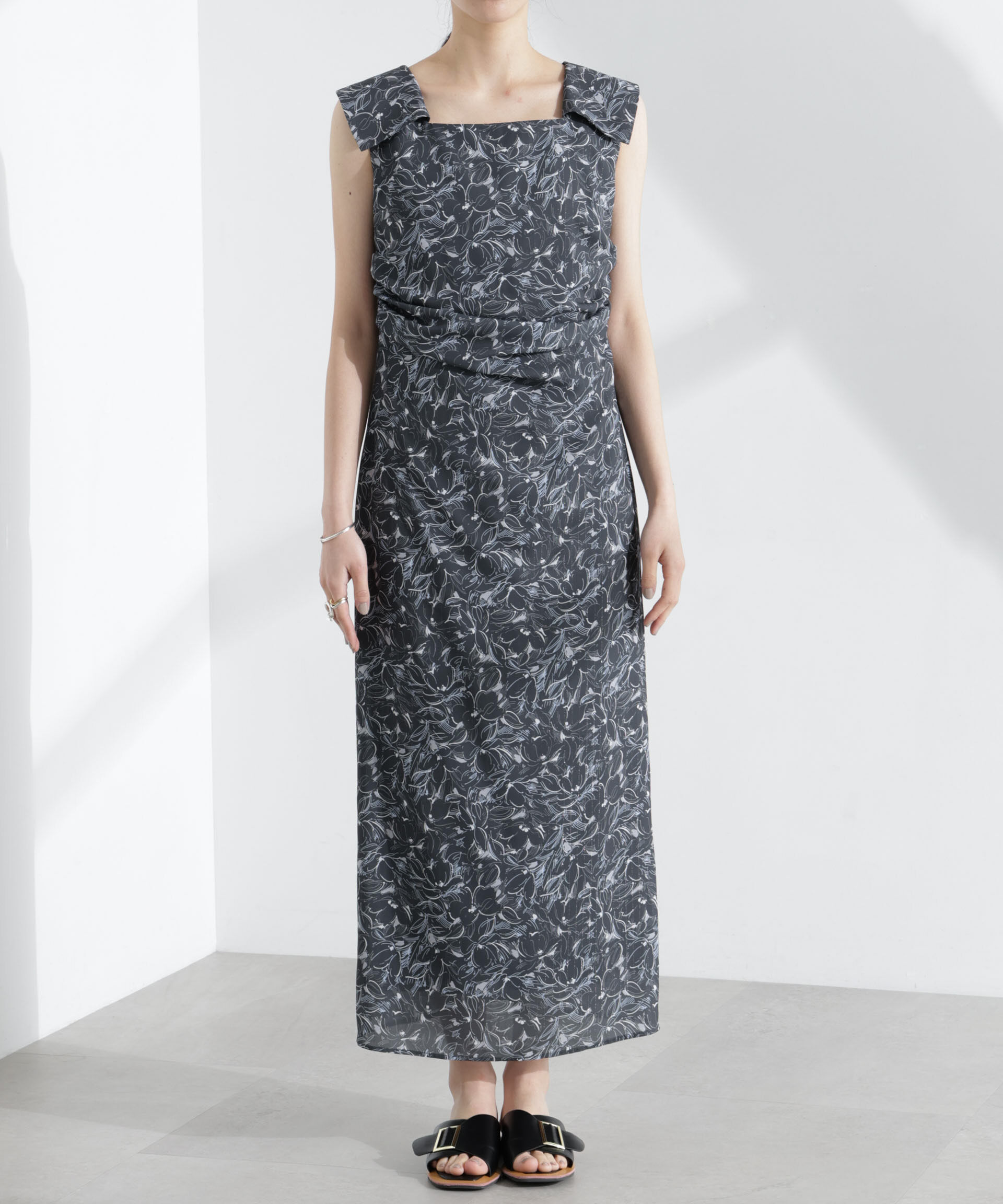  「ロンシャンオールドコレクション フラワーワンピース」|ワンピース|