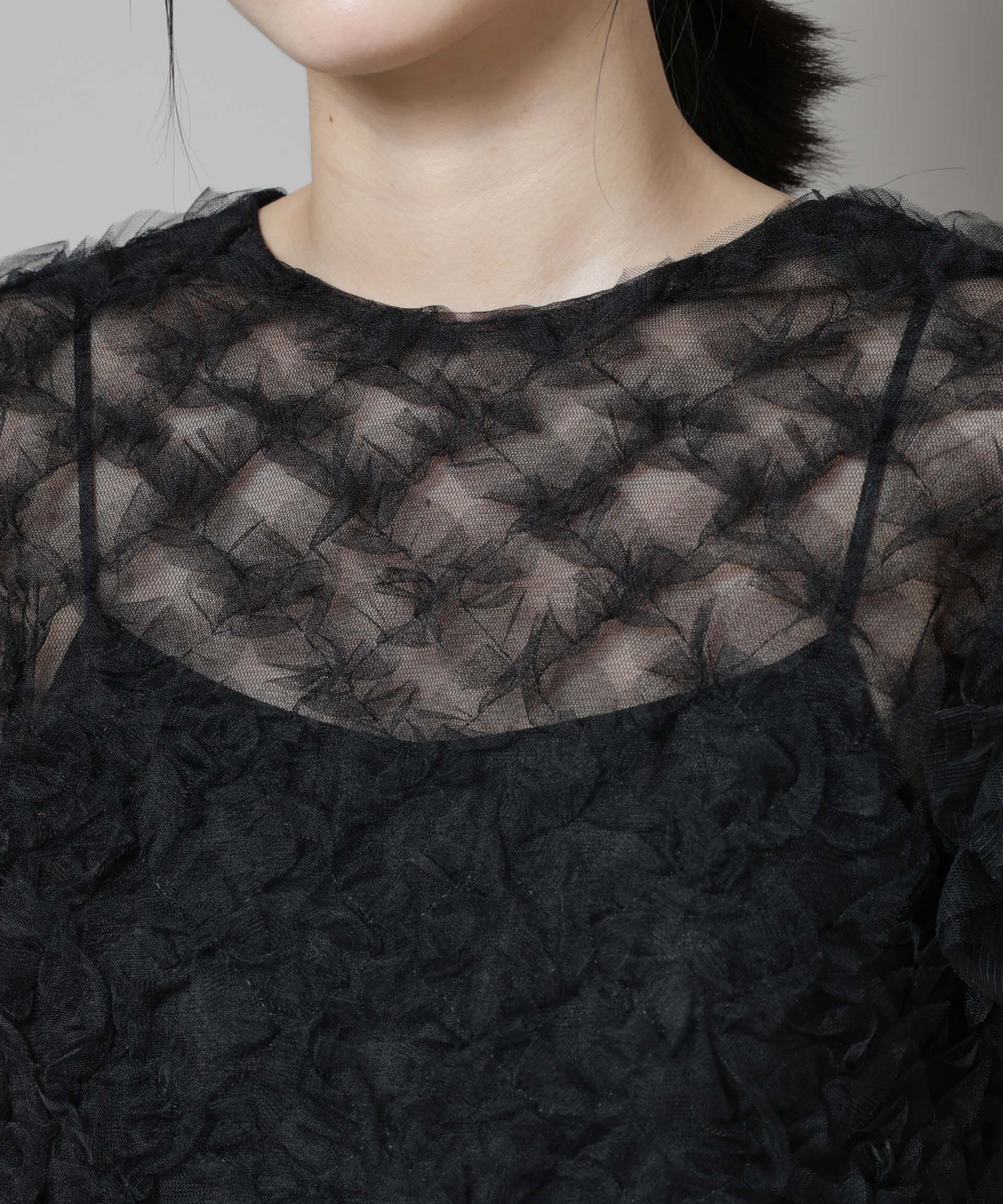 nano･universe「kaene/ボリュームブラウスセットドレス」|ワンピース|