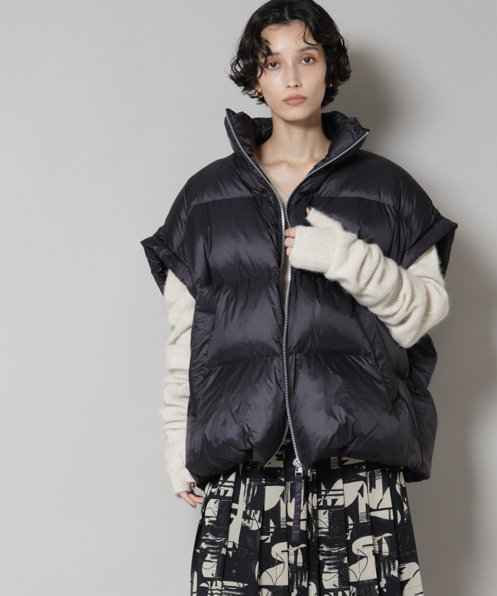 nano･universe「ウォッシャブルフォックスロンググローブ」|手袋|