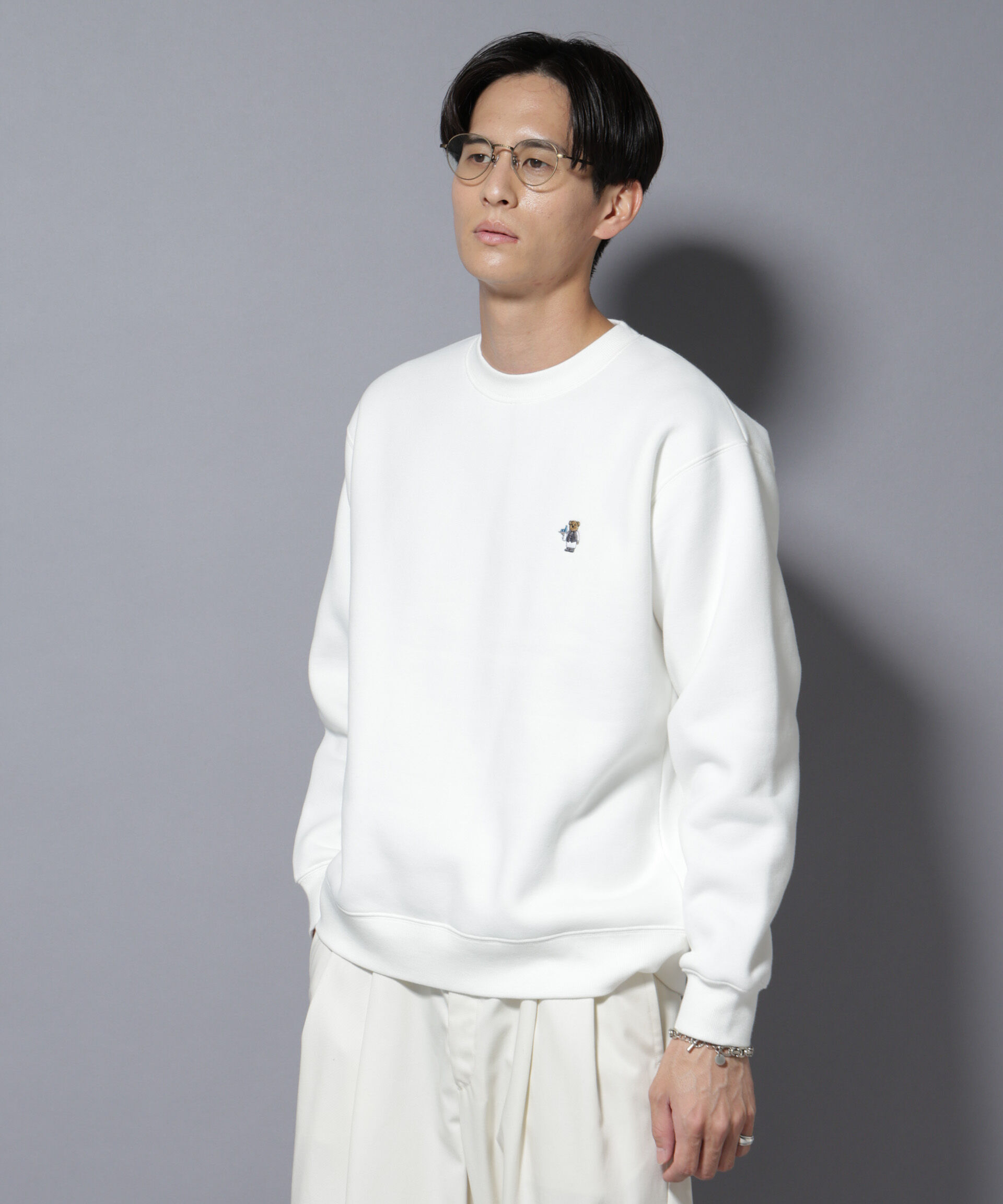 nano･universe「ナノベア 裏起毛スウェット レストラン」|Tシャツ・カットソー|