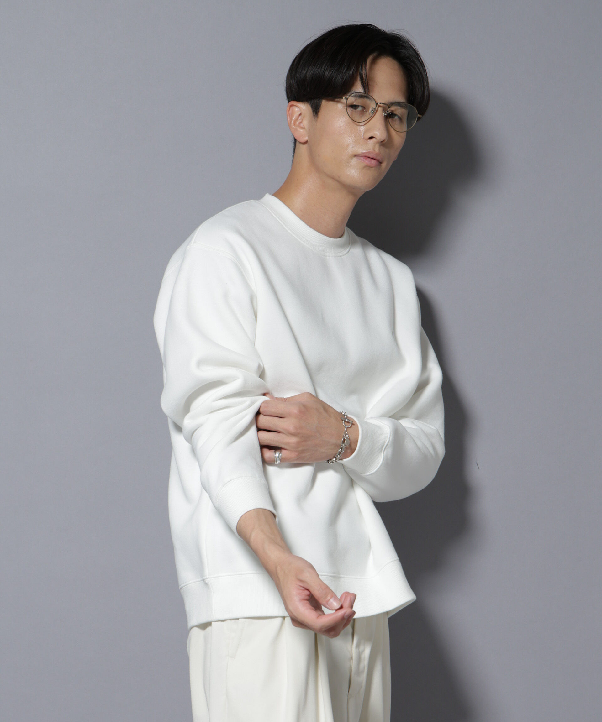 nano･universe「ナノベア 裏起毛スウェット レストラン」|Tシャツ・カットソー|