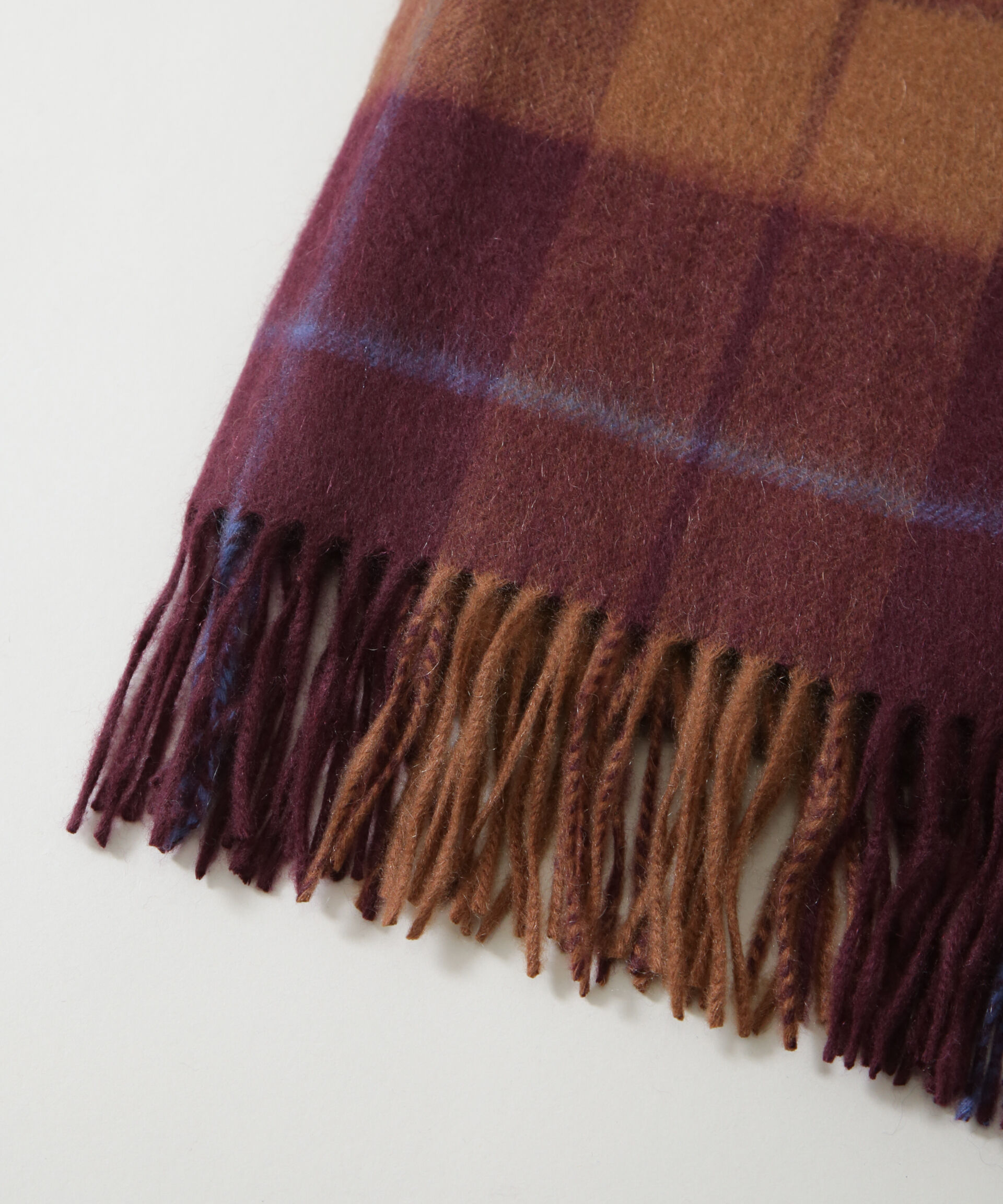 nano･universe「カシミヤチェックストール」|マフラー|