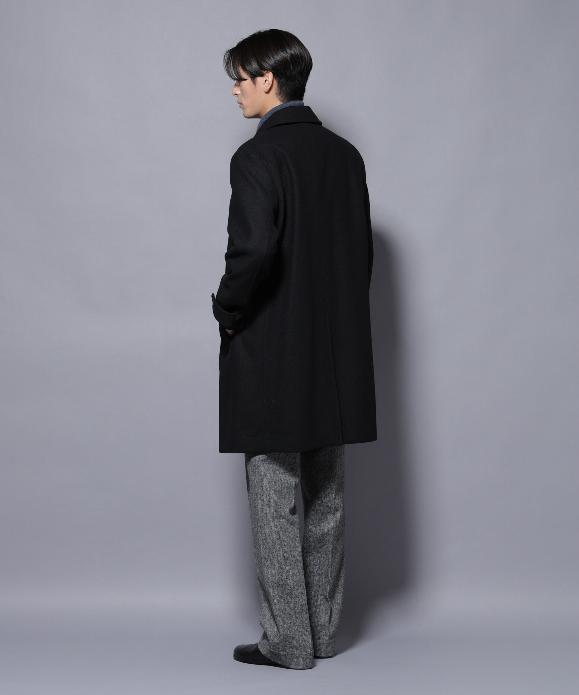 nano･universe「ヘリンボーンストレートスラックス」|チノ|