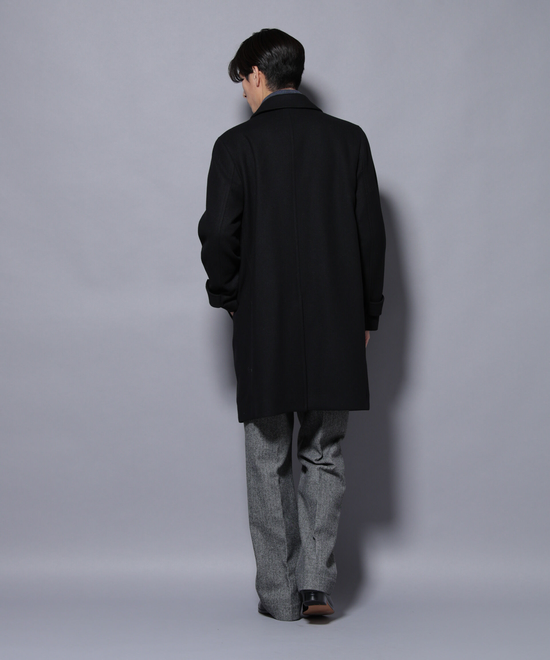 nano･universe「ヘリンボーンストレートスラックス」|チノ|