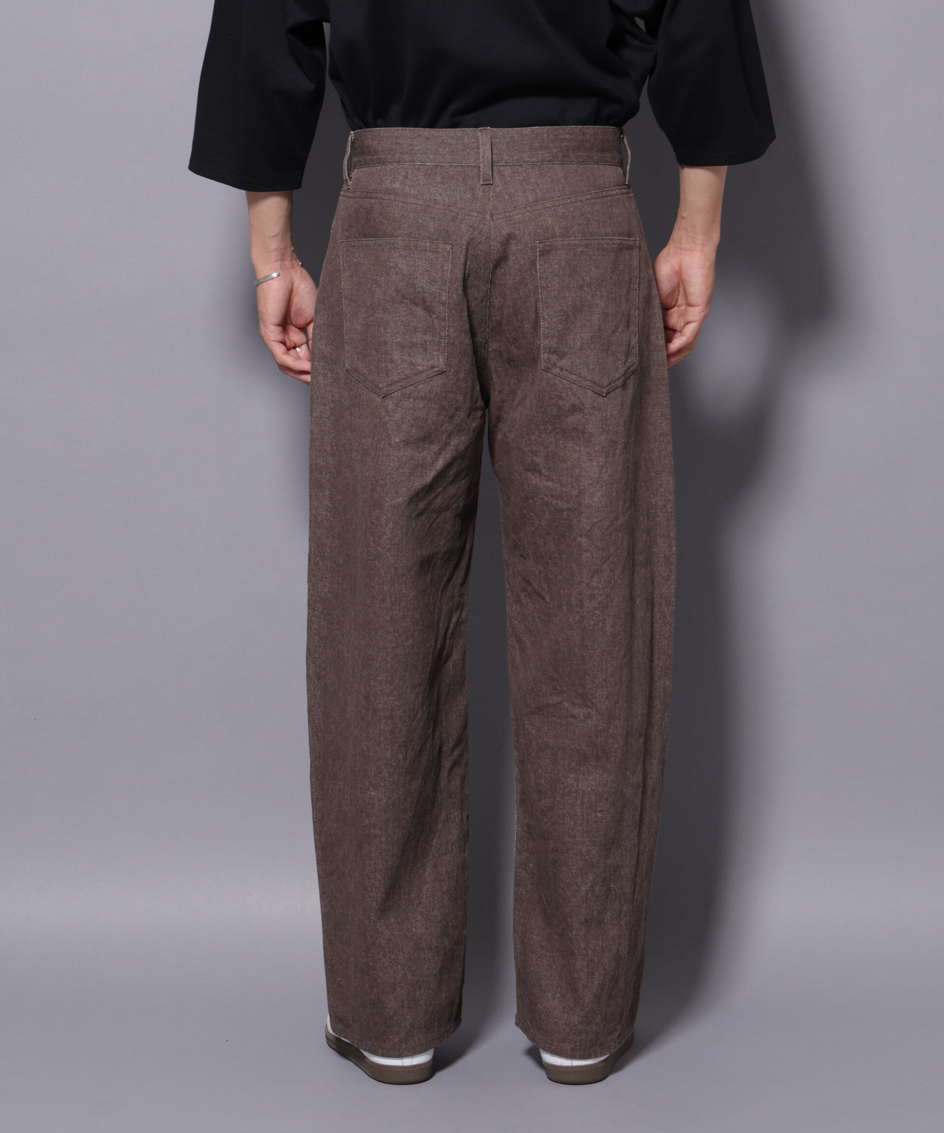 nano･universe「ピグメント 3Dパンツ」|チノ|