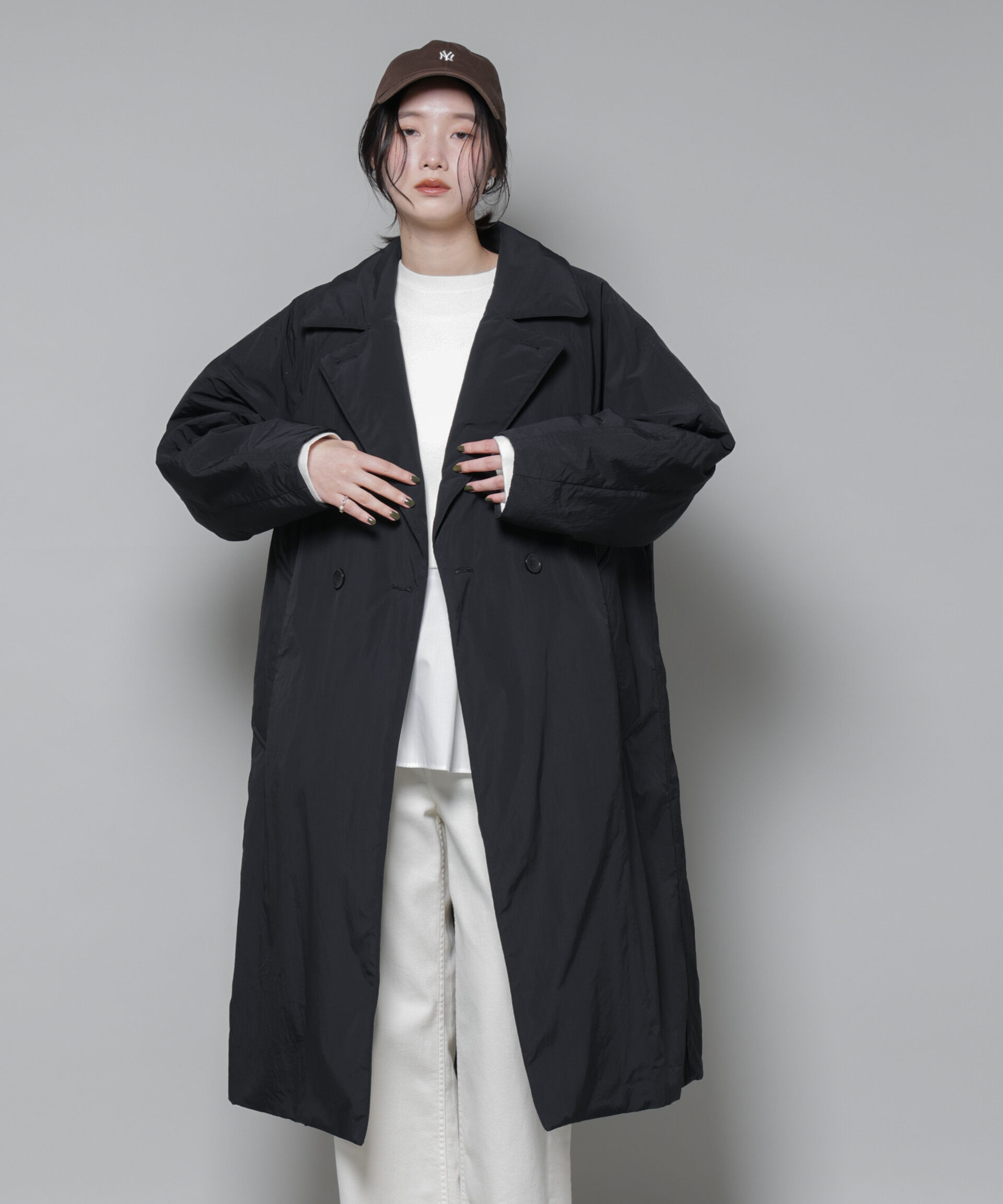 nano･universe「ETHERMALOFT(R)AEROGEL 中綿リバーシブルコート」|その他|