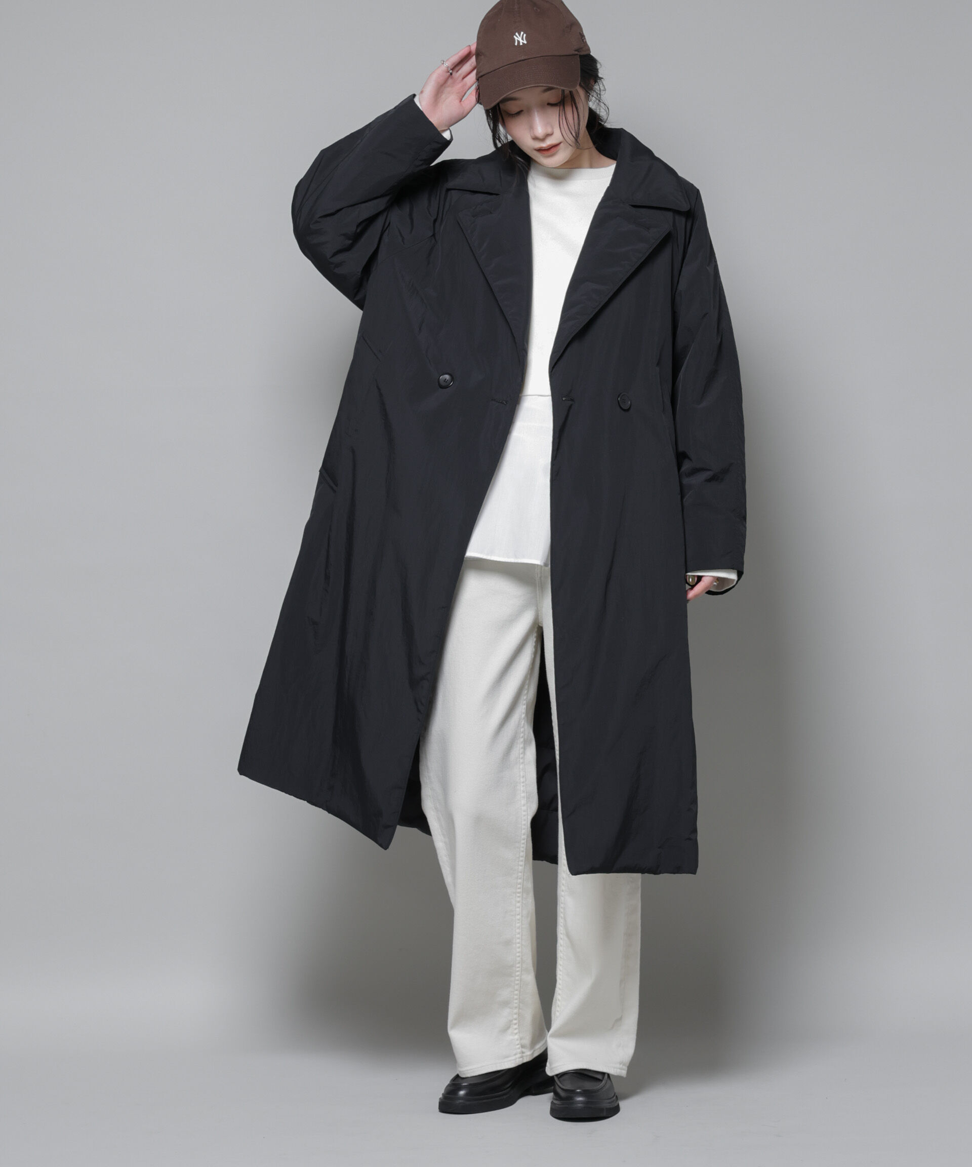 nano･universe「ETHERMALOFT(R)AEROGEL 中綿リバーシブルコート」|その他|