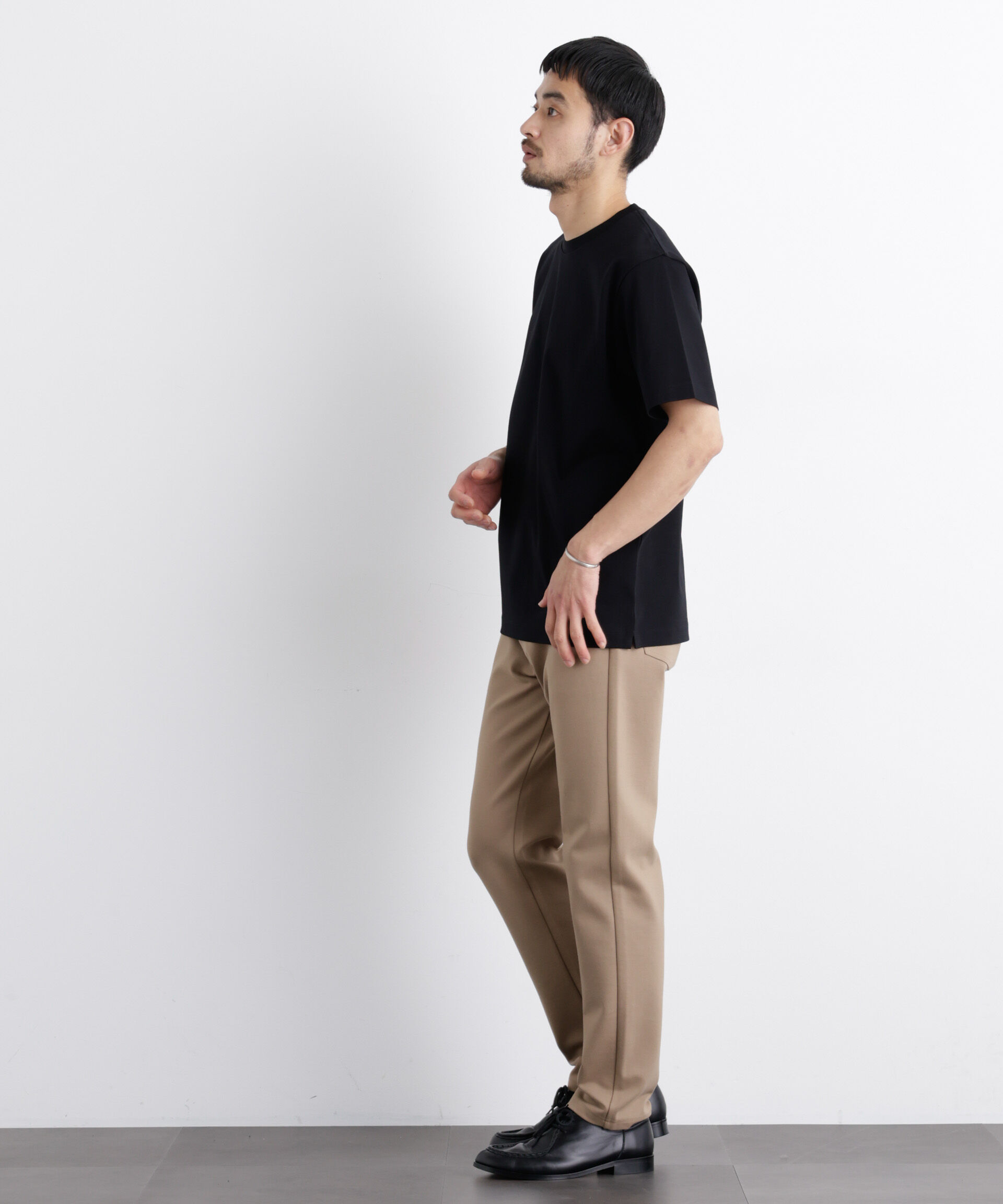 nano･universe「アンチスメル クルーネックTシャツ 半袖」|Tシャツ・カットソー|