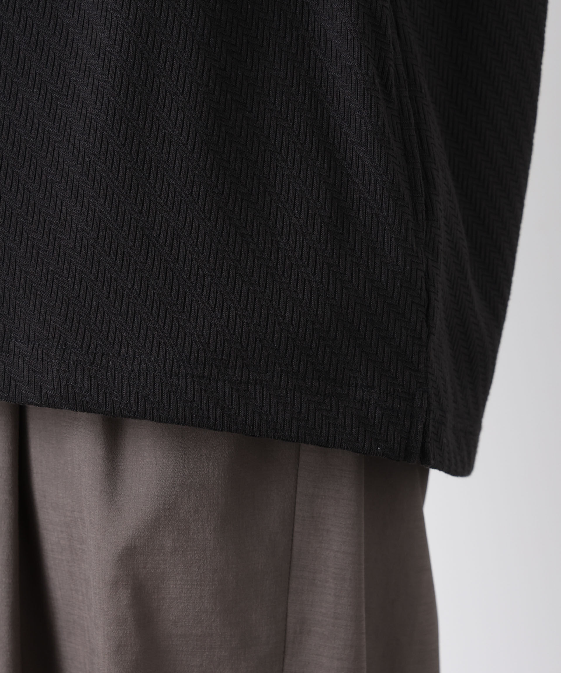 nano･universe「リンクスジャガードトッパーカーディガン」|Tシャツ・カットソー|