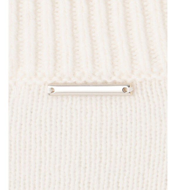 自由区「【洗える】ウールカシミヤブレンドボーダークルーネック ニット」|ニット・セーター|