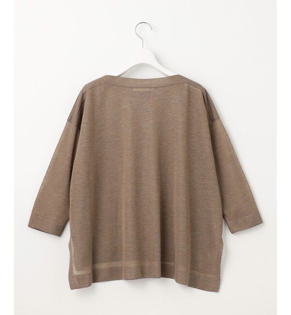 23区「【新色追加】シャイニーシアー ニット」|ニット・セーター|