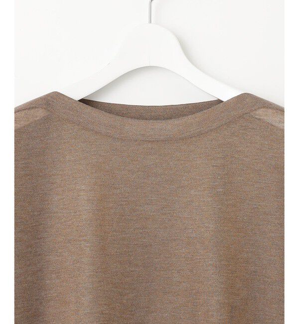 23区「【新色追加】シャイニーシアー ニット」|ニット・セーター|