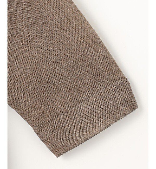 23区「【新色追加】シャイニーシアー ニット」|ニット・セーター|