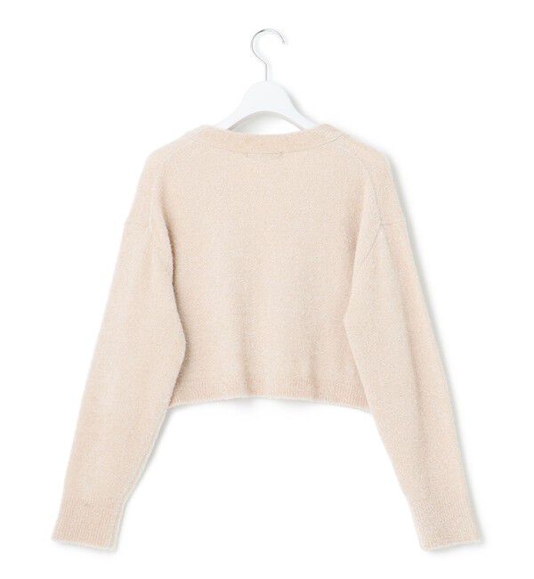 23区「【APPLAUDIR】ファンシーボレロ ビジューボタン Vネックカーディガン」|カーディガン|