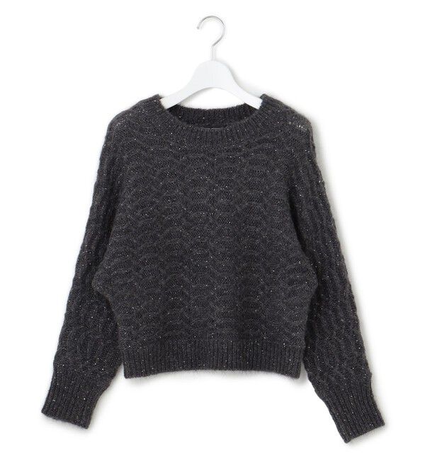 23区「【洗える】スパングル ドルマンスリーブ ニット」|ニット・セーター|