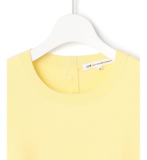 23区「【洗える】コンフォートストレッチ ドルマンスリーブ ニット」|ニット・セーター|