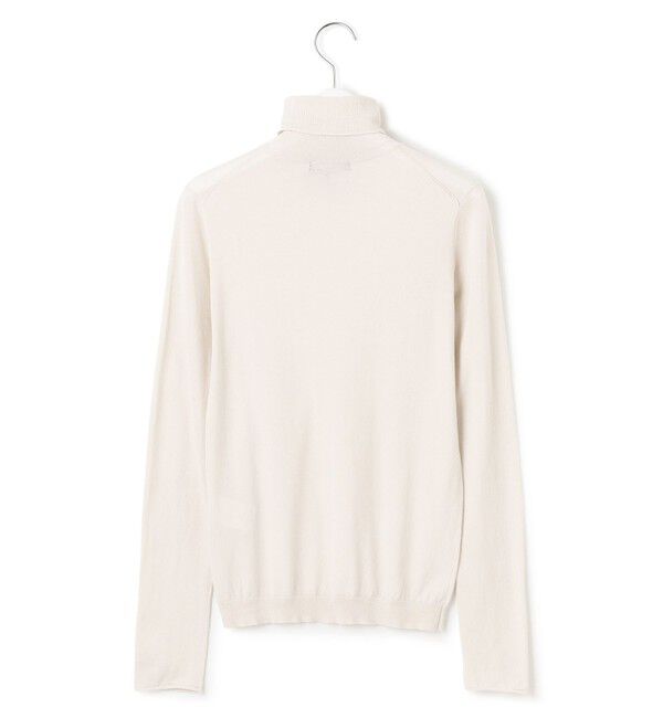 23区「【CLASSY.掲載/洗える】スムージーコットン タートルネック ニット」|ニット・セーター|