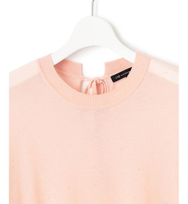 23区「【洗える】シアースパンコール ニット」|ニット・セーター|