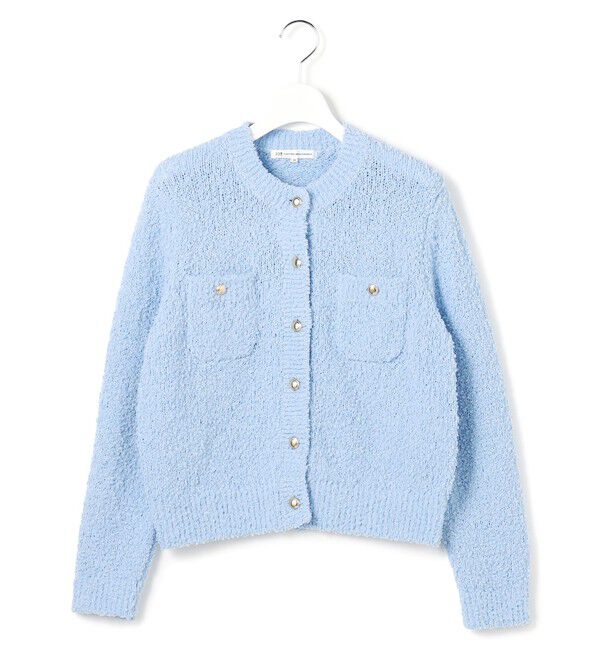 23区「ファンシーツィーディー ポケットデザイン カーディガン」|カーディガン|