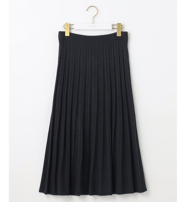 ANY SIS「【セットアップ対応】スフレケーブルニット スカート」|スカート|
