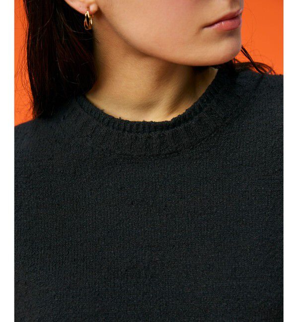 BEIGE,「【洗える】BERTAINA /  配色リンキングクルーネックニット」|ニット・セーター|