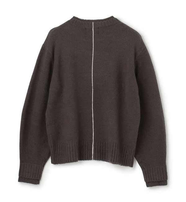 BEIGE,「【洗える】BERTAINA /  配色リンキングクルーネックニット」|ニット・セーター|