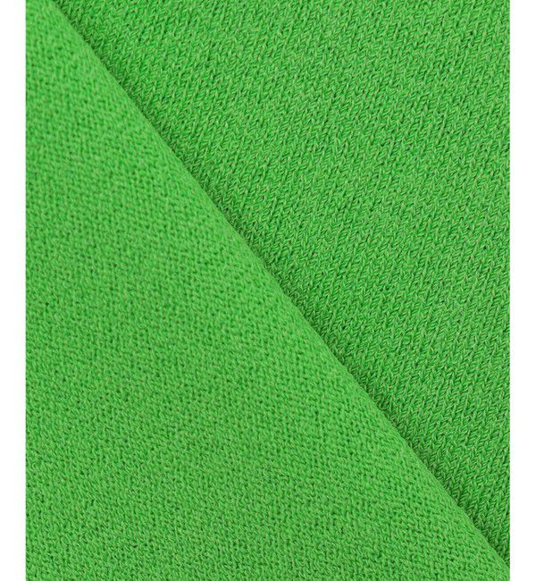 BEIGE,「【洗える】NADIA / レザーポケット付き半袖ニットTシャツ」|ニット・セーター|