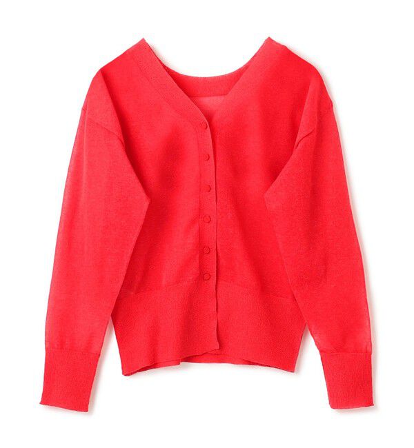 BEIGE,「【洗える・Oggi 7月号掲載】LUPINUS / 前後2WAYシアーニットカーディガン」|ニット・セーター|