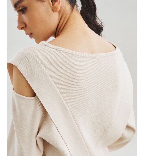  「スリットアームニットトップ」|ニット・セーター|