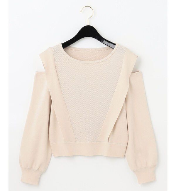  「スリットアームニットトップ」|ニット・セーター|