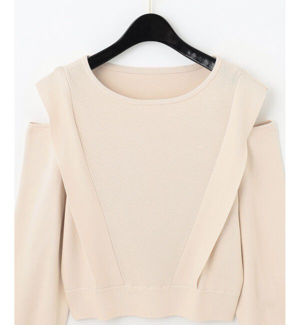  「スリットアームニットトップ」|ニット・セーター|